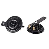ca. 340 Hz und ca. 430 Hz NEW BLACK Stebel HF80/2 12V elektromagnetisches Doppel/Hupe