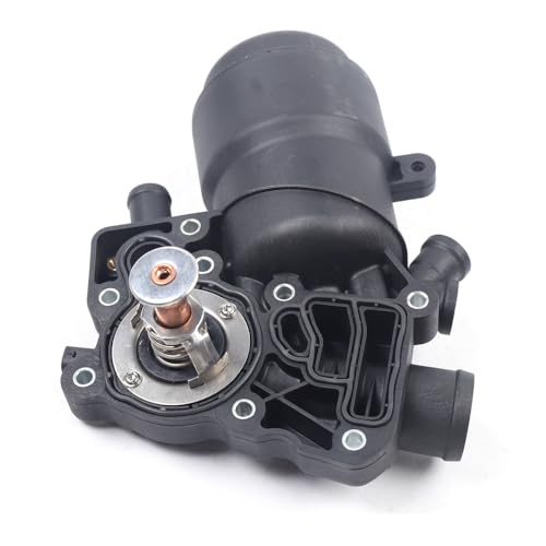 Oil Filter Housing & Thermostat Assembly for Audi A6 A7 A8 2013 2014 2015 2016 QuattroQ5 Q7 TDI 3.0L V6 059115389P 059115389K ﻿