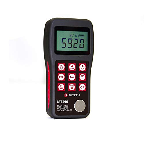 Buy WEILUONG Thickness Tester MT190 Ultrasonic Thickness Gauge 0.65