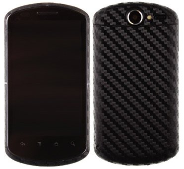 Huawei Ideos X5 Screen Protector + Carbon Fiber Full Body, Skinomi Techskin Carbon Fiber Skin For Huawei Ideos X5 With Anti-Bubble Clear Film Screen #TOP21