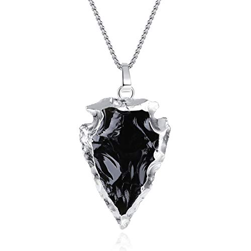 Pendentif flèche COAI, collier acier inoxydable haut de gamme