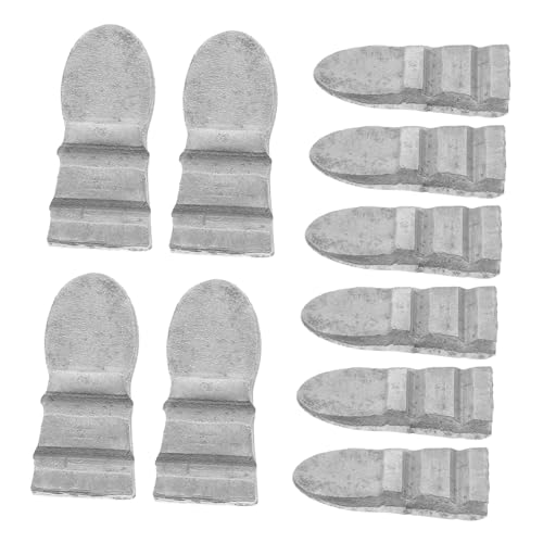 ABOOFAN 10pcs Heavy Duty Handle Wedge Steel Axe Handle Wedge for Hammer Metal Replacement Camping Tools