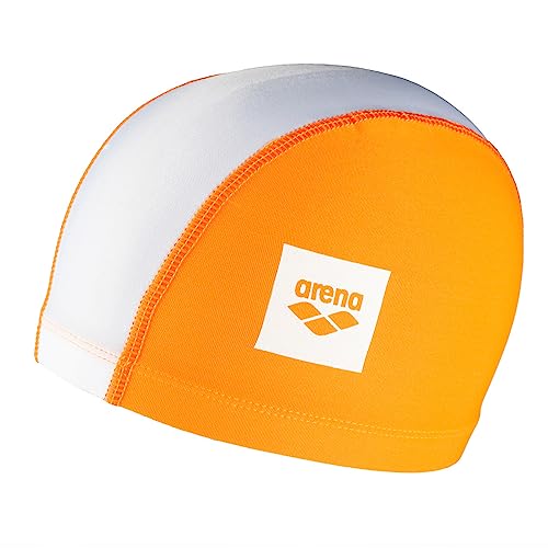Image of Arena Arena Junior Unix II Kids' Fabric Swim Cap for Boys and Girls Ages 6 to 12
