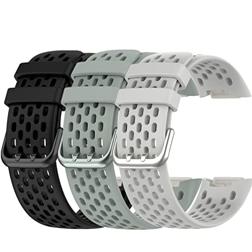 Meiruo Silikon Armband für Fitbit Charge 5 Cover