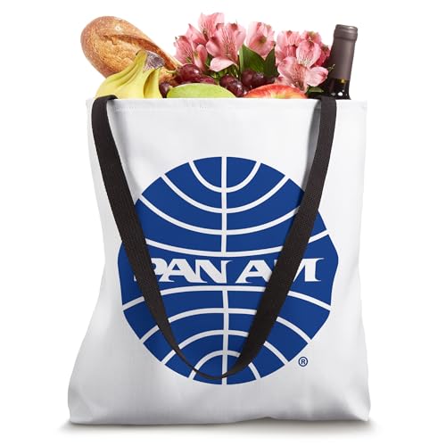 Bolsa Tote Pan Am Blue Outline Logo miniatura 4