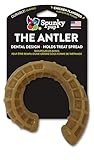 Spunky pup Antler Nylon Chew Toy, Chicken Flavored Nylon Dog Chew Toy, Promotes Dental Health - Antler, Ram