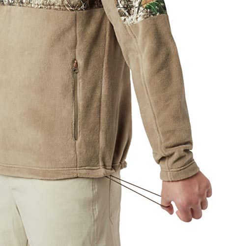 Image of Columbia mens Phg Fleece Overlay 1 /4 Zip