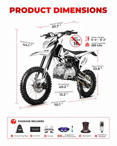 FRP FX125-17 Dirt Bike