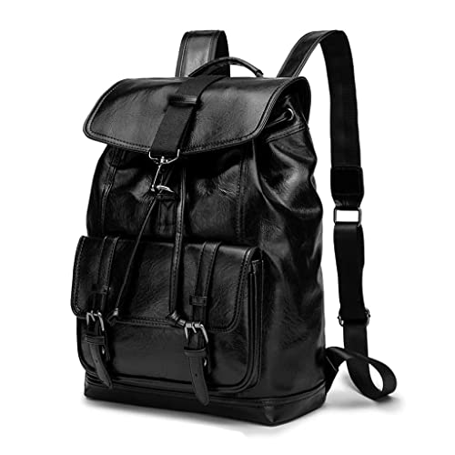 LIOONS - Sac pour Ordinateur Nouveaux sacs à dos en cuir microfibre portables littéraire Vintage sacs à dos pour ordinateur portable d'affaires loisirs voyage sac à dos unisexe sac à dos Sac à dos voyage