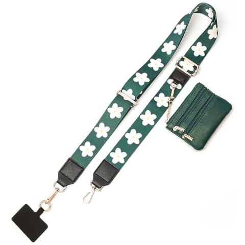 VENINGO Cordon Telephone Portable avec Portefeuille Cover