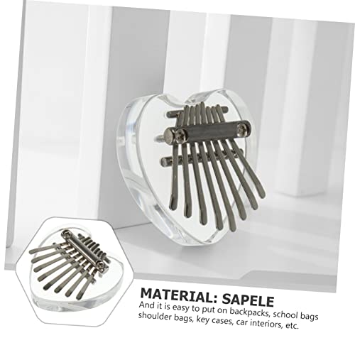 Vaguelly Mini Brinquedo De 8 Polegares Mini Piano Piano Infantil Presente De Piano Portátil Mbira Pi