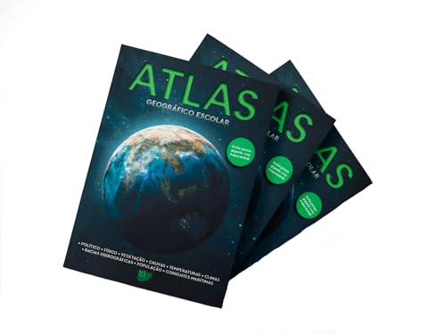 Atlas geográfico escolar - Acompanha pôster gigante