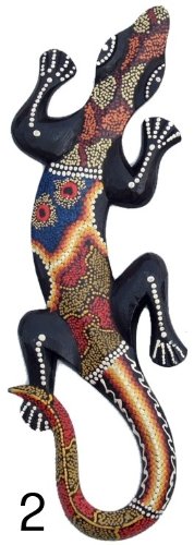 Guru-Shop Geco da Parete, Maschera, Pittura a