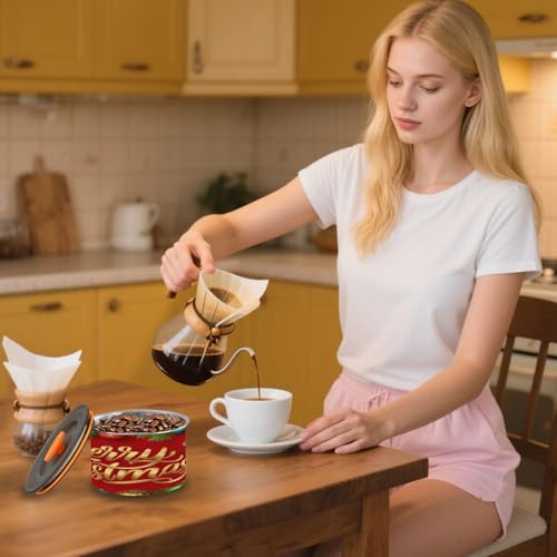 Recipiente para café ATTX acero inox 500 ml hermético miniatura 7