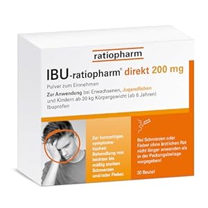 IBU-ratiopharm direkt 200 mg Pulver