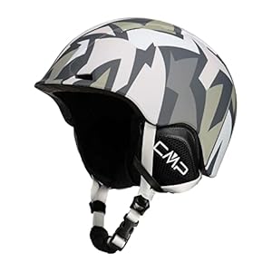Cmp Casco da Sci E Snowboard XA-4, Unisex – Adulto, Antracite-Bianco, L, Antracite-Bianco