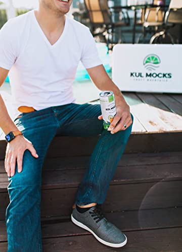Kul Mocks - Craft Mocktails | Moscow Mule With A Vodka-Like Spirit Note Infusion | Award-Winning | Zero Proof (0.00% Abv) | Non-Alcoholic Cocktail | Gluten Free | Woman-Owned | Mock Mule (4 Pack) #TOP2