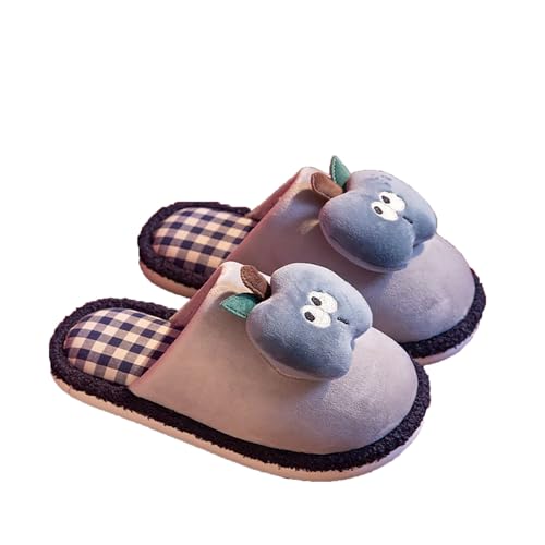 Pantoufles polaires pour filles parfaites pour l'hiver à la maison