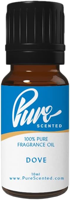 Dove Fragrance Oil - 10ml Suitable for Candles, Wax Melts, Cosmetics, Diffusers, Soaps (Dove)