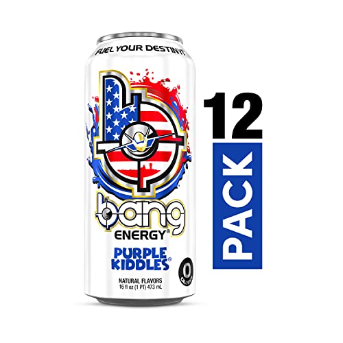 Bang Energy Purple Kiddles, Sugar-Free Energy Drink, 16 Ounce (Pack of 12) - Thumbnail 2