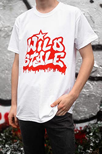 Wild Style Set T-Shirt + Aufkleber Fun Graffiti (3XL) Cover