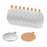 ECENCE Magneti al neodimio rotondi autoadesivi 10 pz. 22x1mm