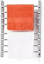 TOALHEIRO TERMICO GRANDE 2 TOALHAS CROMADO 110V DIREITO + TIMER DIGITAL