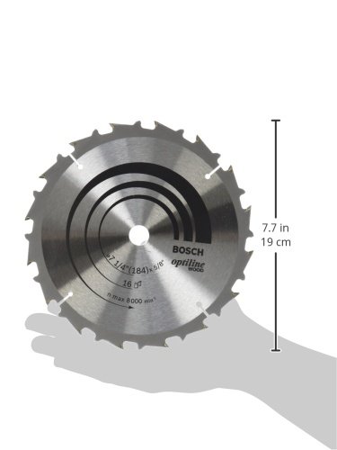 Bosch Disco Serra Circular Optiline Wood Ø184X16Mm 16D