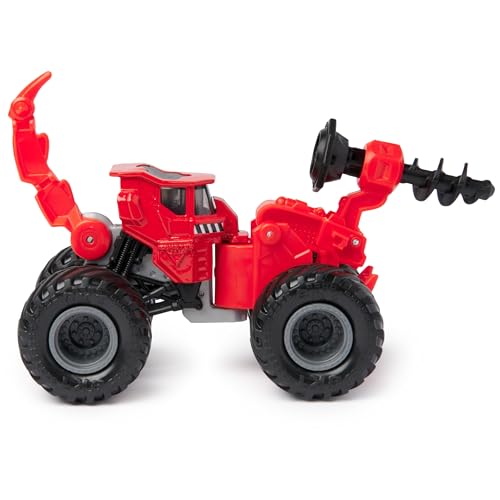 Camión Monster Jam Dirt Squad 1:64 con partes móviles miniatura 3