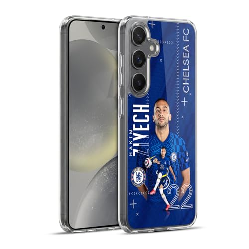 Funda Samsung Galaxy S24+ 5G Chelsea FC silicona Hakim Ziyech carcasa