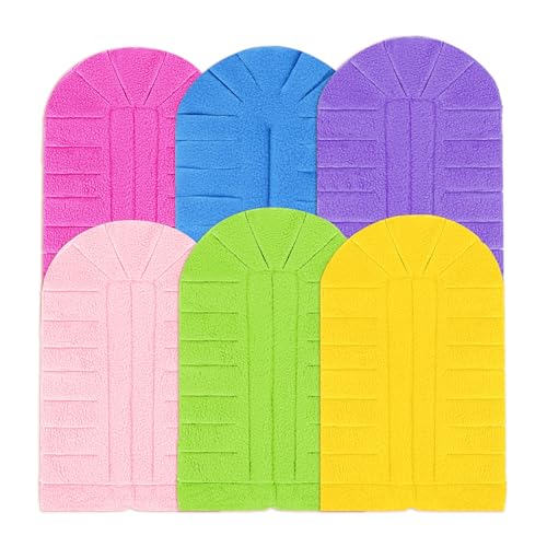 Image of KEEPOW 6 Pack Reusable Duster Refill Compatible with Swiffer Hand Duster, Heavy Duty Duster Refills, 360 Degree Dusters Refills for Cleaning, Fleece Refill Ceiling Fan (Handle is Not Included)