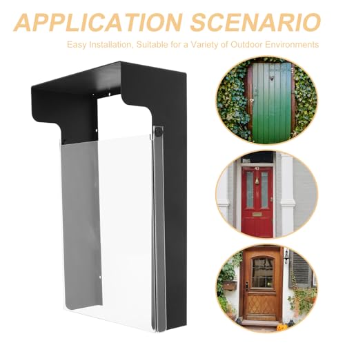 Cubierta para timbre exterior de control de acceso y videoportero con protector W150 3