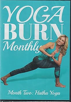 DVD Yoga Burn Monthly Month Two: Hatha Yoga Book