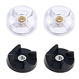 4 Pcs Magic Bullet Blender Replacement Part with Base Gear and Blade Gear, Compatible with Magic Bullet MB1001 250W Blenders