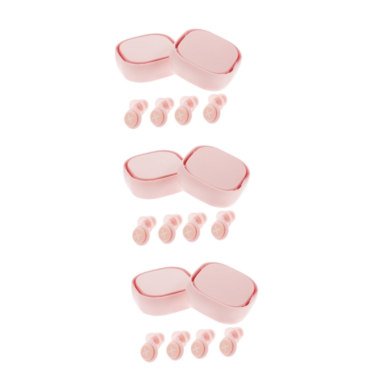 6 Sets Mädchen Ohrstöpsel Mit Geräuschunterdrückung, Ohrstöpsel, Schallblockierende, Unsichtbare, Schwimm, Reise, Studenten,