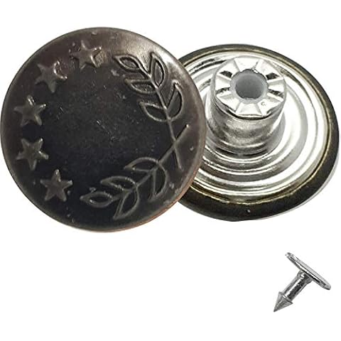 Boutons à Clous Trimming Shop 17 mm Cover