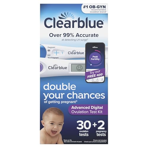 Clearblue Advanced Digital Ovulation Test Kit