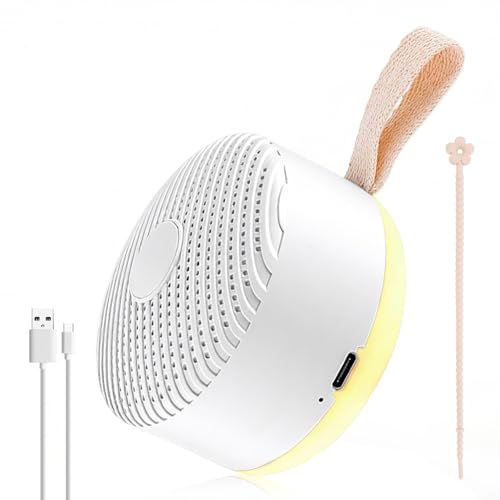Máquina de ruido blanco para bebés recargable USB con temporizadores y ayuda para dormir