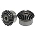 1pc 1.5M Module 90 Degree Bevel Gear - Durable Carbon Steel Transmission Gear for Agricultural & Industrial Use(36 Teeth Process Hole)