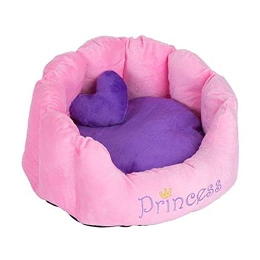 Cómodo Snuggle cama Príncipe Princesa gatos perros lavable