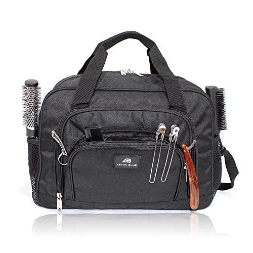 Aston Blue Hairdressing Designer Session Bag Mobile Hairdresser Barber Kit Holder - Image 3