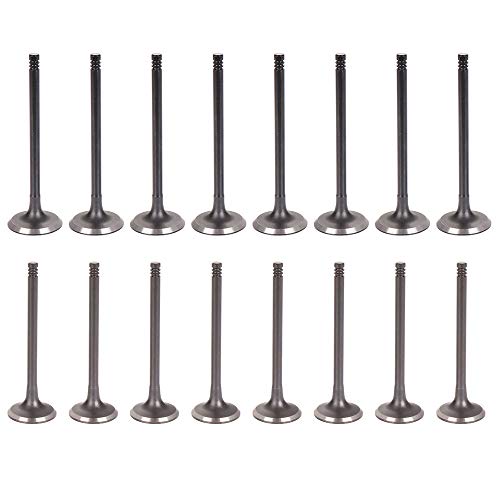 ECCPP Intake Ex Engine Valves Kit 16pcs for Daewoo Leganza Nubira for Isuzu Amigo Rodeo Rodeo Sport for Suzuki Forenza Reno 2.0L/2.2L 021-3549 211-4097