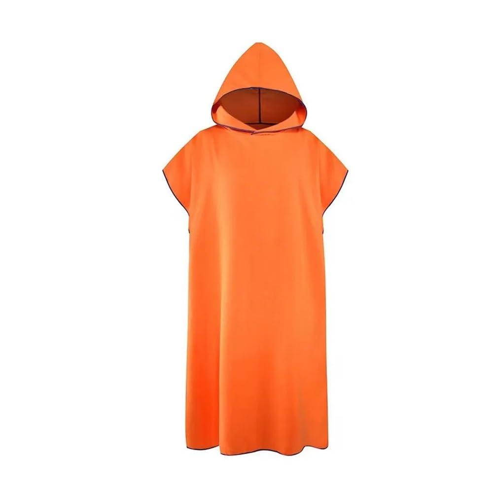 BAOHUIMS Microfiber Hooded Towel Men Women for Swim Beach Travel Quick Dry Changing(C)