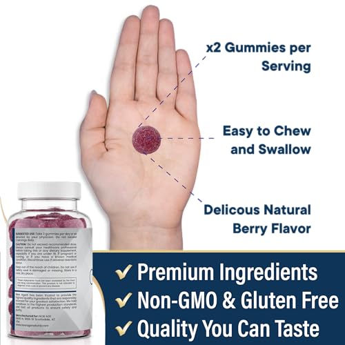 NEW AGE Zinc Gummies - 2 Pack - 50mg High Immune Booster Zinc Supplement, Immune Defense, Powerful Natural Antioxidant, Non-GMO - by New Age, 120 Count - Image 6