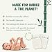 Naty Bamboo Viscose Baby Diapers – Silky Soft, Plant Based, Dermatologically Tested for Sensitive Skin & Super Absorbent (Size 2, 88 Count)