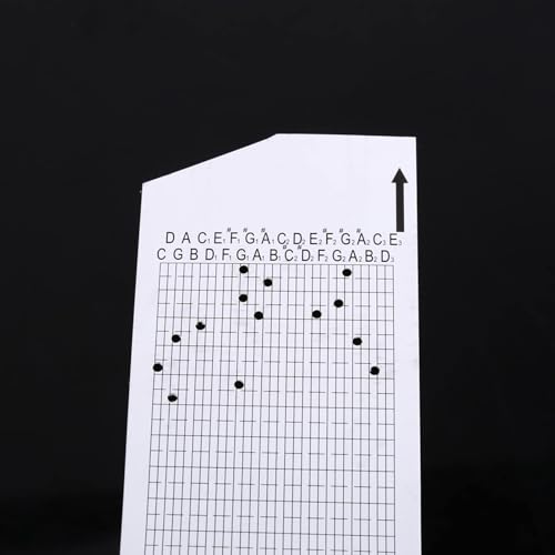 Boîte à musique 30 notes kit de composition mécanique avec rubans de papier - 7