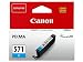 Produktbild Canon original - Canon Pixma MG 6851 (571C / 0386C001) - Tintenpatrone Cyan - 311 Seiten - 7ml