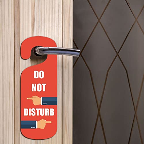 Image of KREEPO Do Not Disturb MDF Door Sign Hanger Size(24cm x 8.5cm) kr52