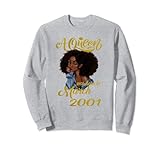 una regina è nata nel mese di marzo 2001, regalo per il 20° compleanno felpa