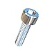 Allied Titanium 0016968, (Pack of 20) #8-32 X 5/8 UNC Titanium Socket Head Machine Screw, Grade 2 (CP)